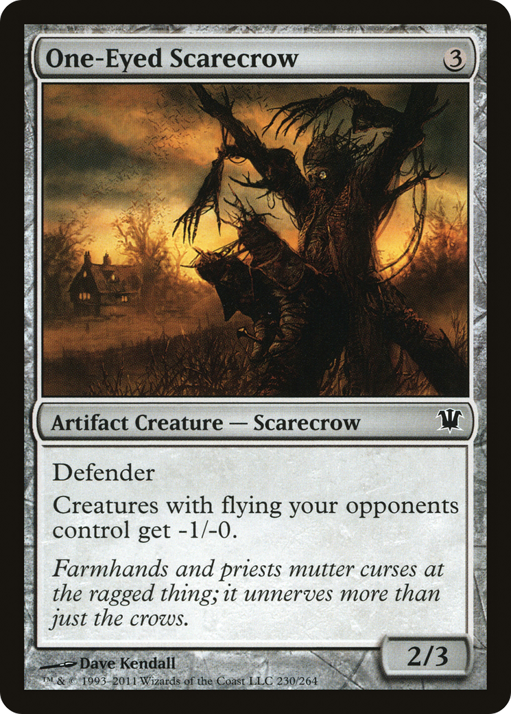 One-Eyed Scarecrow Card Image