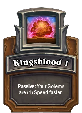 Kingsblood 1 Card Image