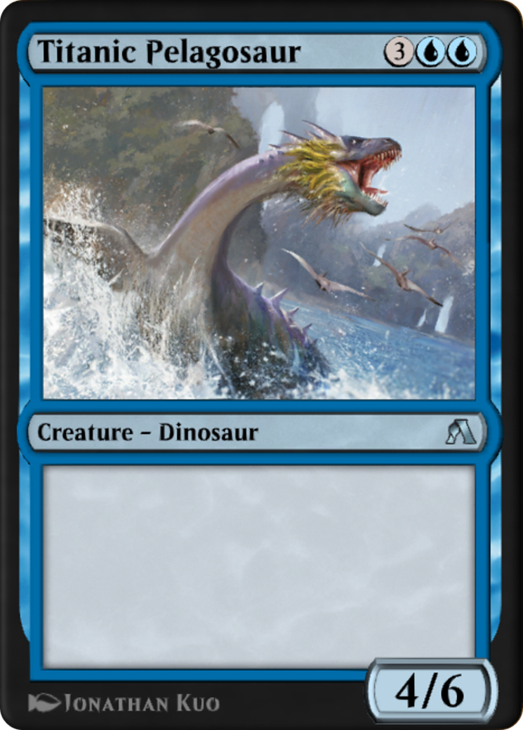 Titanic Pelagosaur Card Image