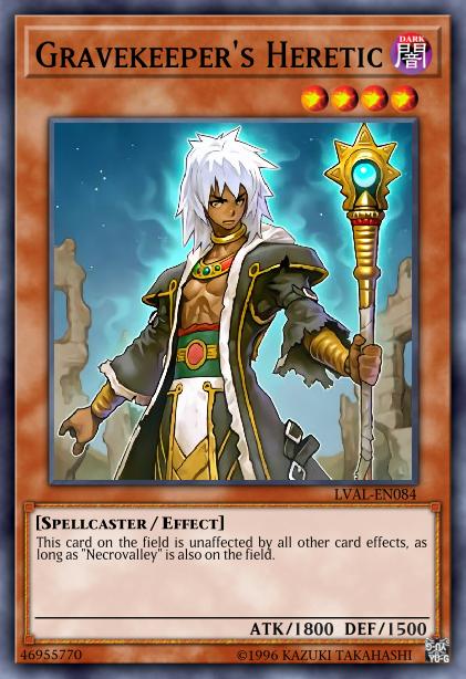 Gravekeeper's Heretic Card Image