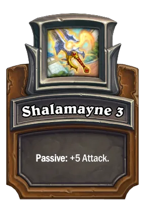 Shalamayne 3 Card Image