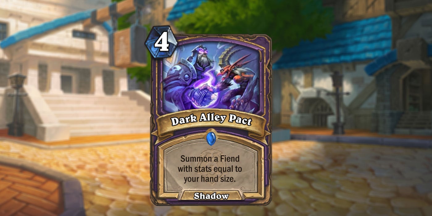 New Warlock Card Revealed for United in Stormwind by Keuhn - Dark Alley Pact