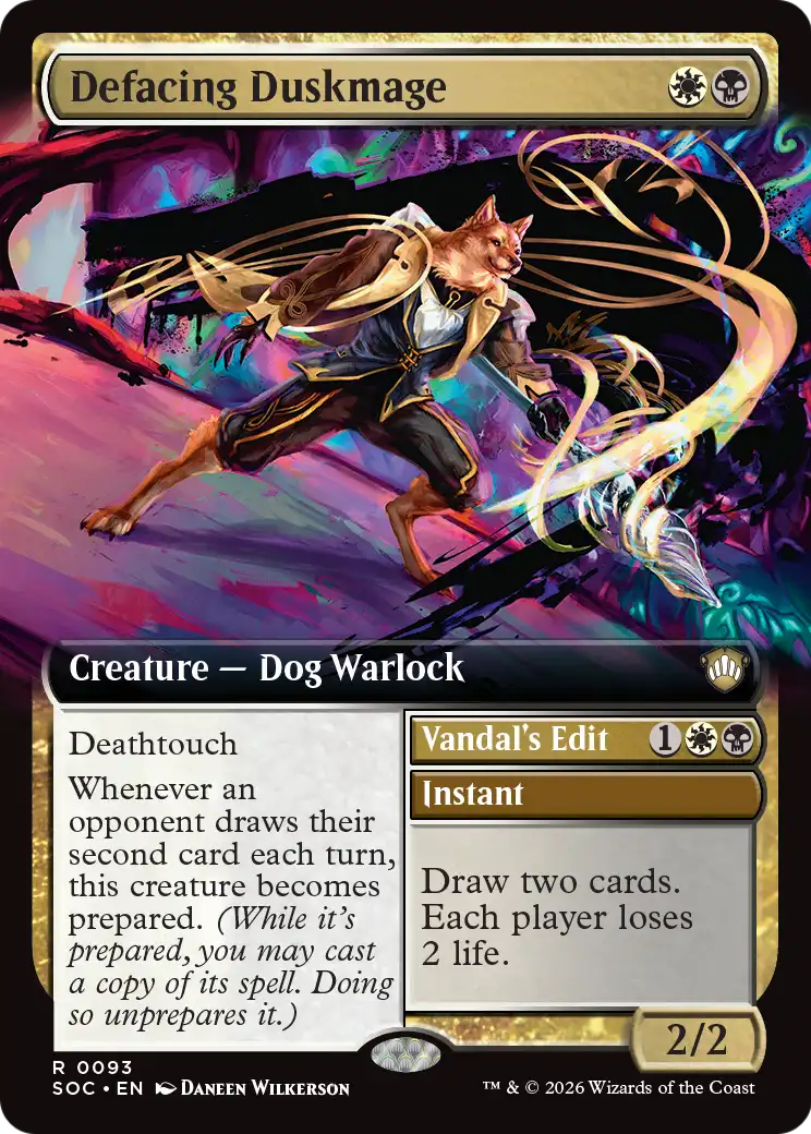 Vandal's Edit Magic: The Gathering card