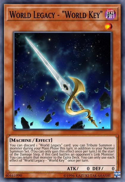 World Legacy - "World Key" Card Image