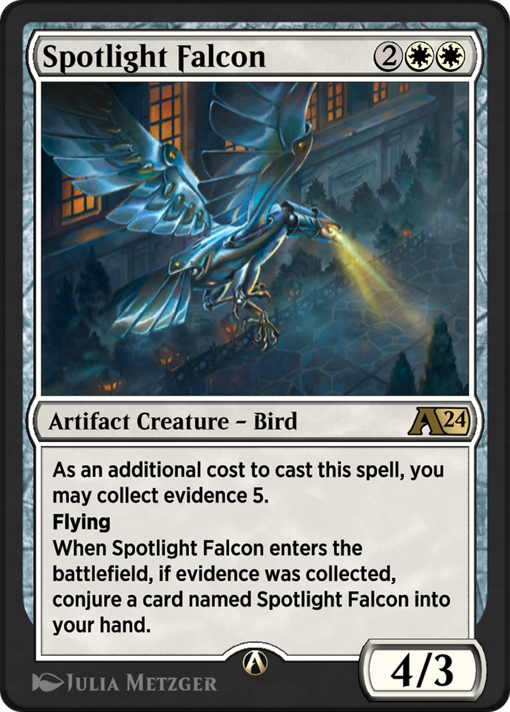 Spotlight Falcon Card Image