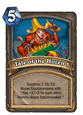 Tale of the Hozen 5 Card Image