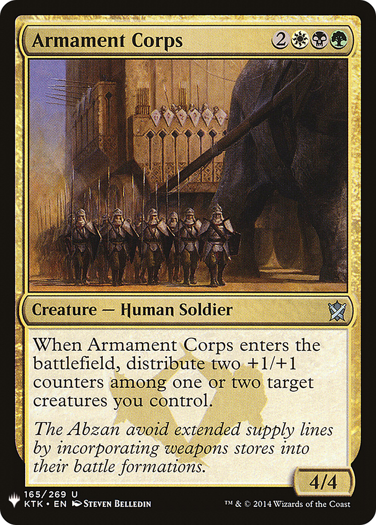 Armament Corps Card Image