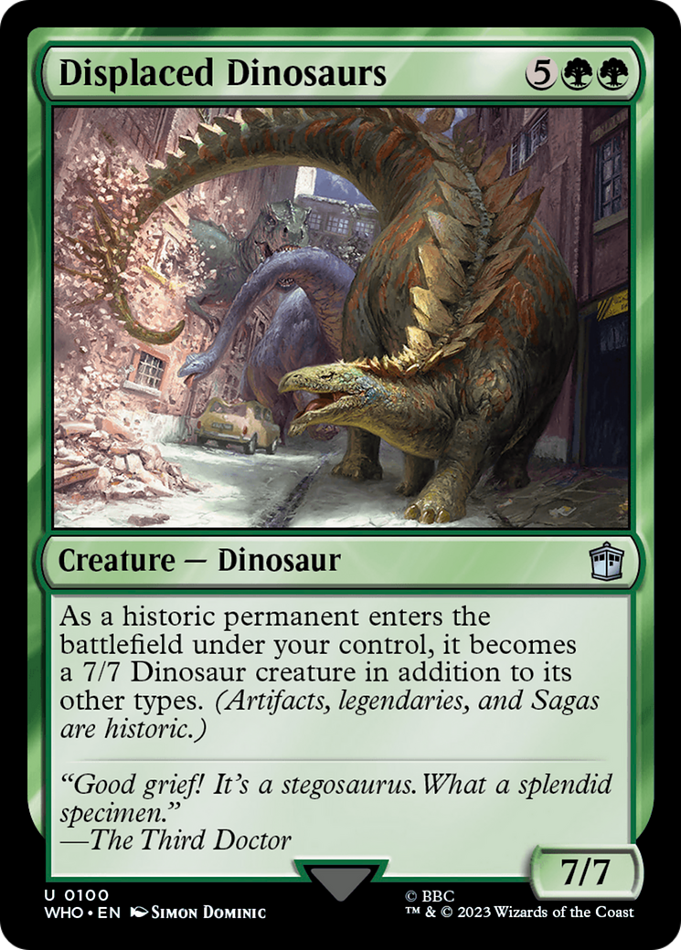 Displaced Dinosaurs Card Image
