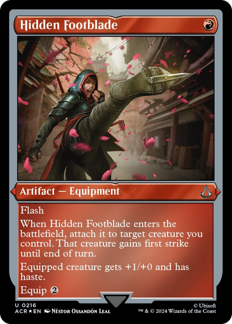 Hidden Footblade Card Image