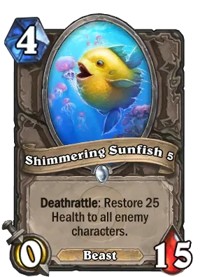 Shimmering Sunfish 5 Card Image