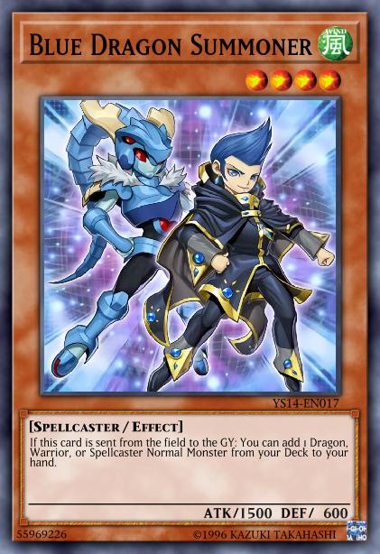 Blue Dragon Summoner Card Image