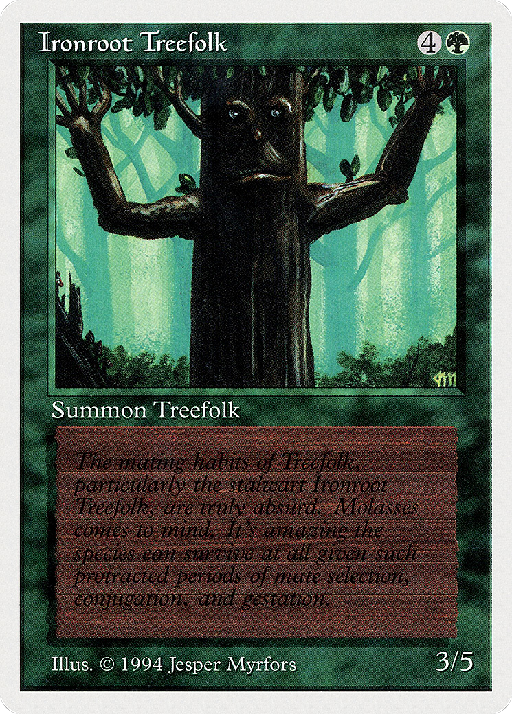 Ironroot Treefolk Card Image