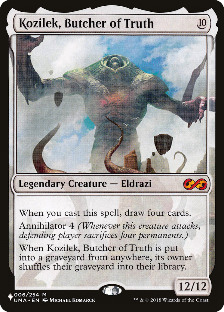 Kozilek, Butcher of Truth Card Image