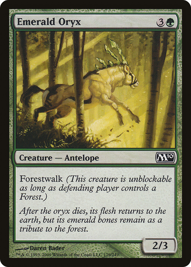 Emerald Oryx Card Image