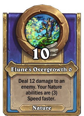 Elune's Overgrowth {0} Card Image