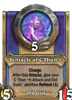Tentacle of C'Thun {0} Card Image