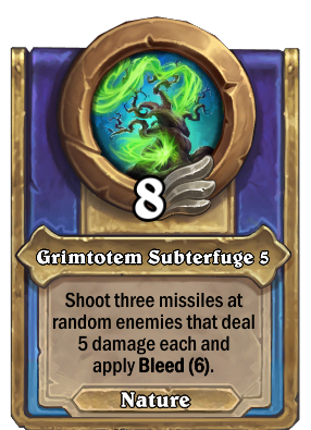 Grimtotem Subterfuge 5 Card Image