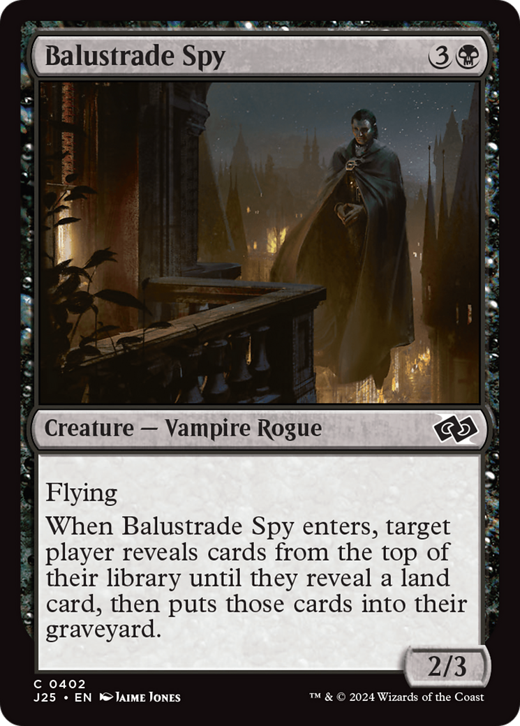 Balustrade Spy Card Image