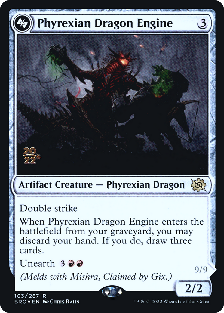 Phyrexian Dragon Engine // Mishra, Lost to Phyrexia Card Image