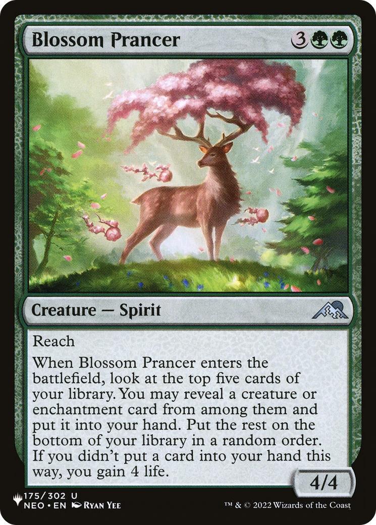 Blossom Prancer Card Image