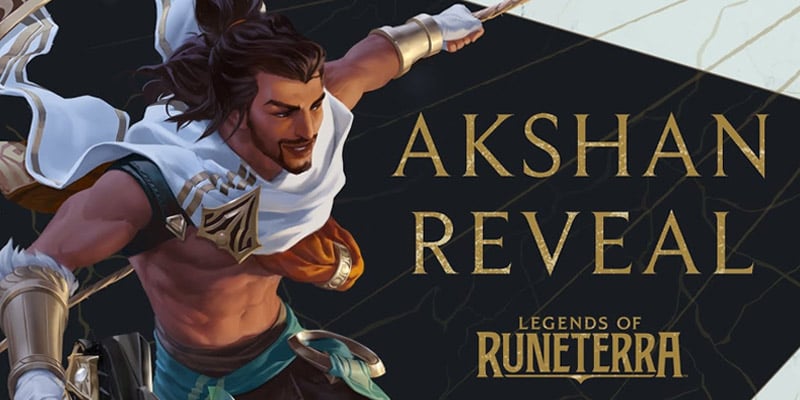 Legends of Runeterra Reveals Akshan's Champion Card and More!