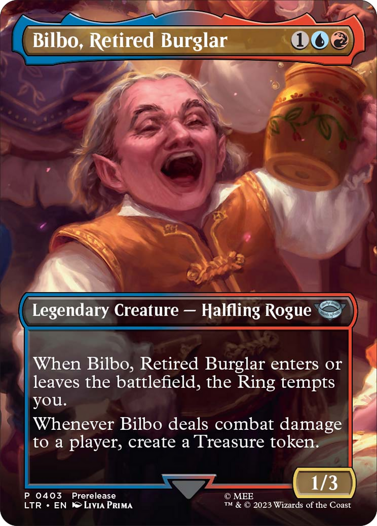 Bilbo, Retired Burglar Card Image