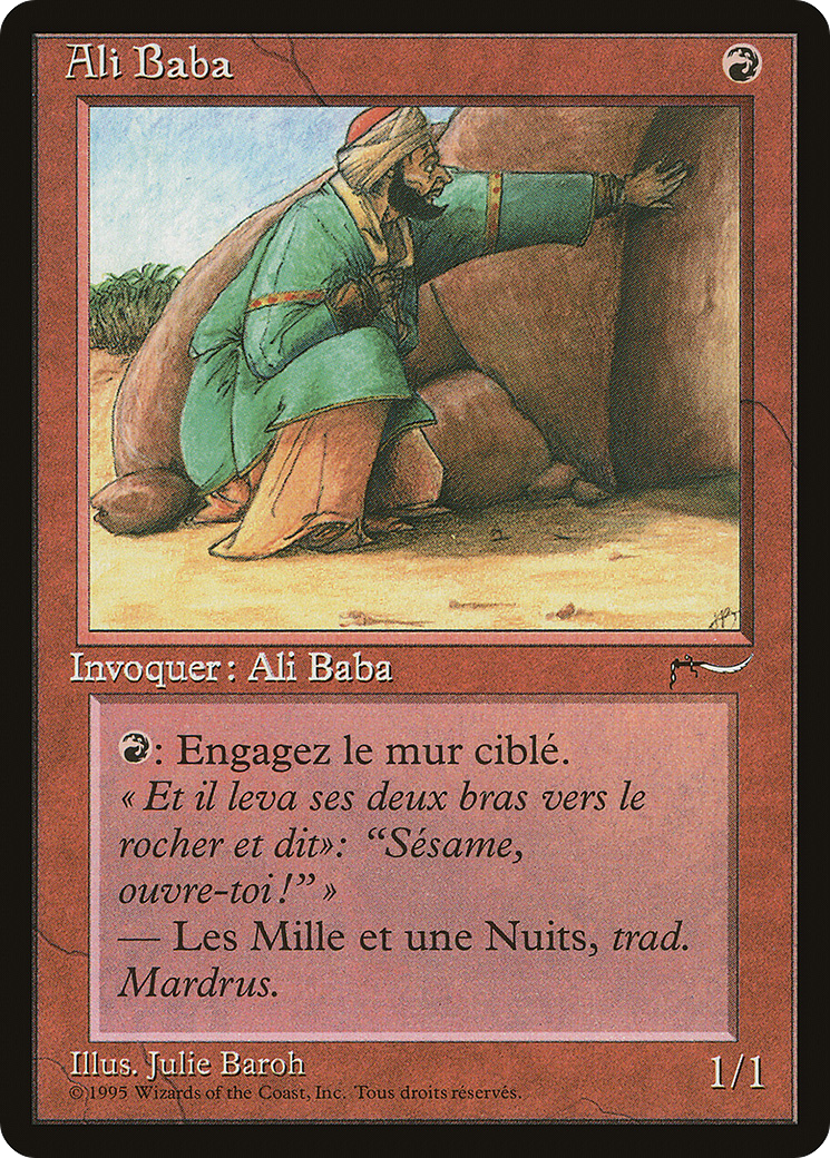 Ali Baba Card Image