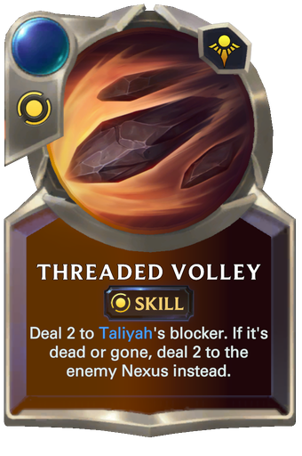 Threaded Volley Card Image