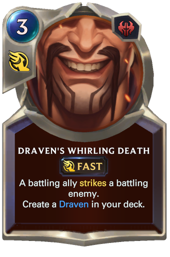 Draven's Whirling Death Card Image