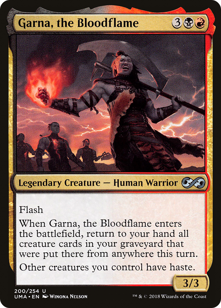 Garna, the Bloodflame Card Image