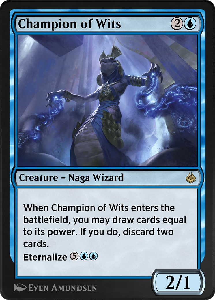 Champion of Wits Card Image