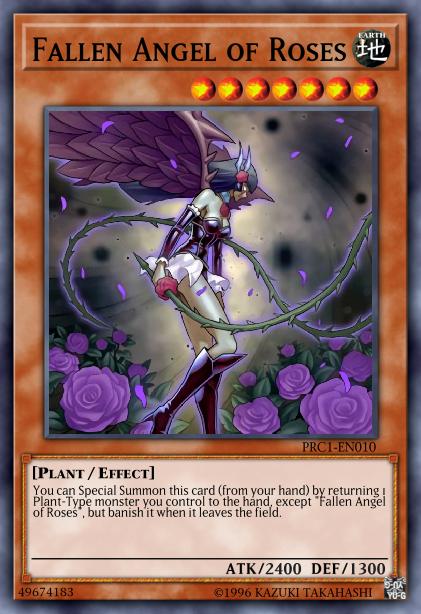 Fallen Angel of Roses Card Image