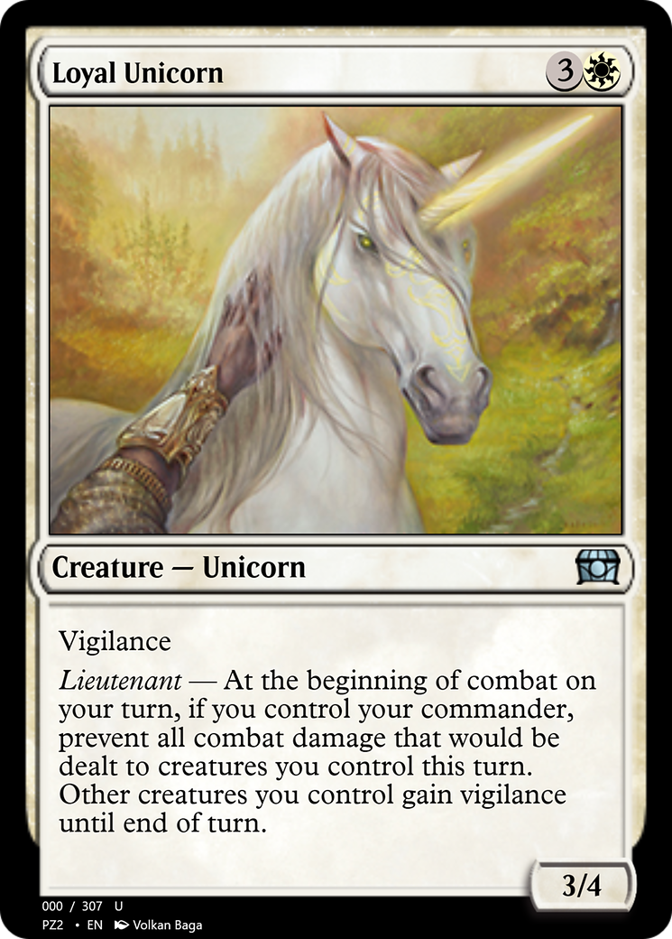 Loyal Unicorn Card Image