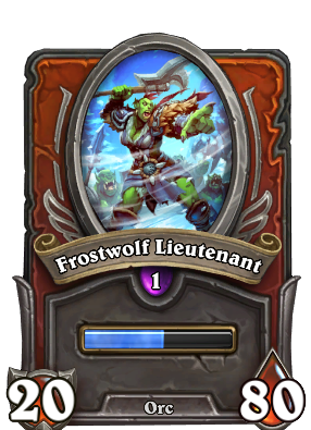 Frostwolf Lieutenant Card Image