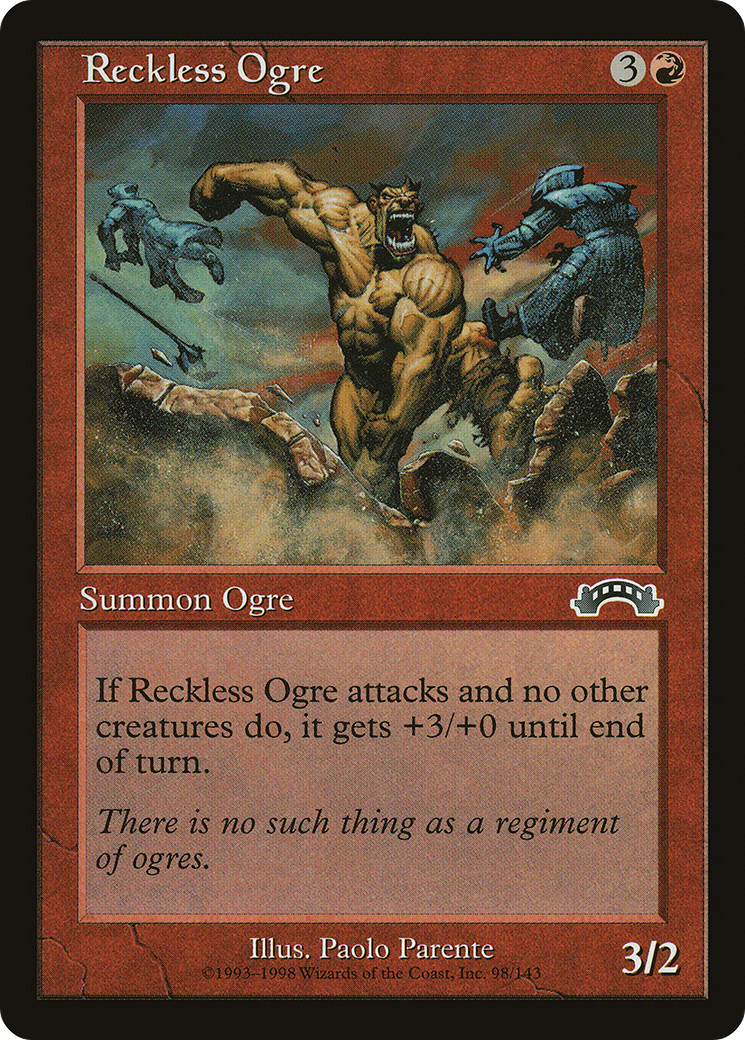 Reckless Ogre Card Image