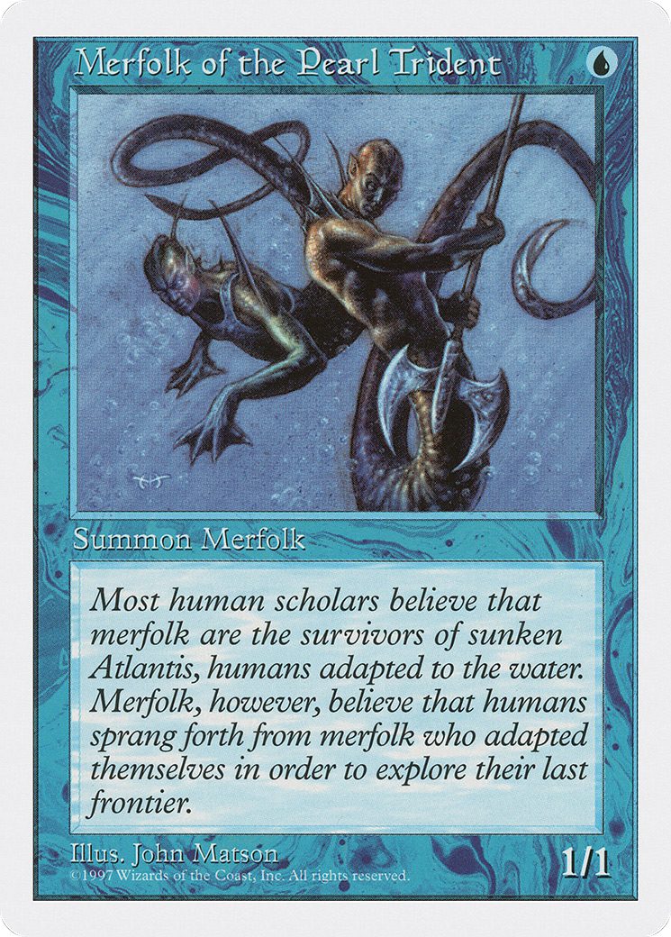 Merfolk of the Pearl Trident Card Image