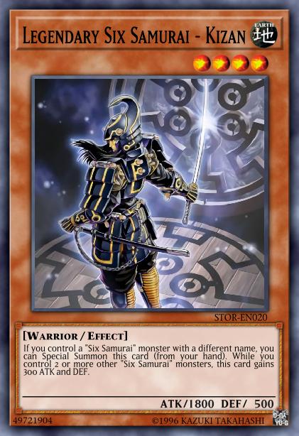 Legendary Six Samurai - Kizan Card Image