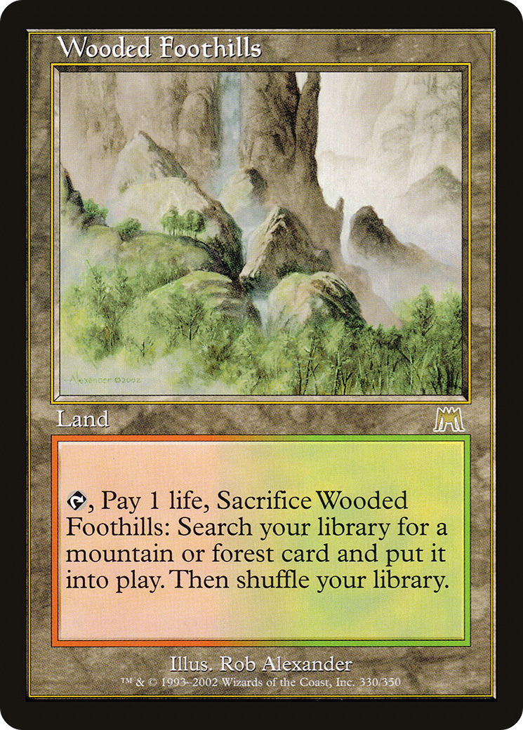 Wooded Foothills Card Image