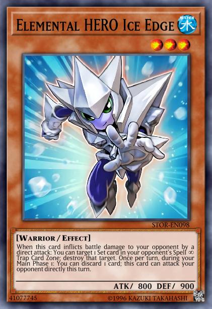 Elemental HERO Ice Edge Card Image