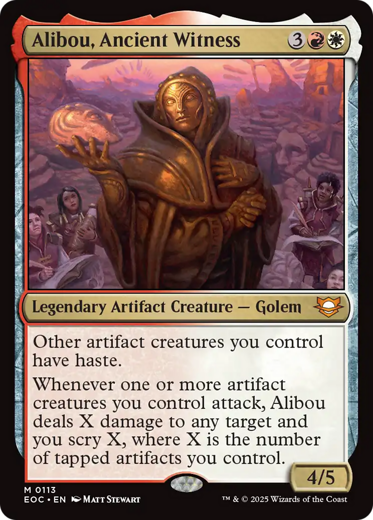 Alibou, Ancient Witness Card Image