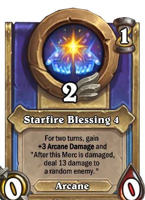 Starfire Blessing 4 Card Image