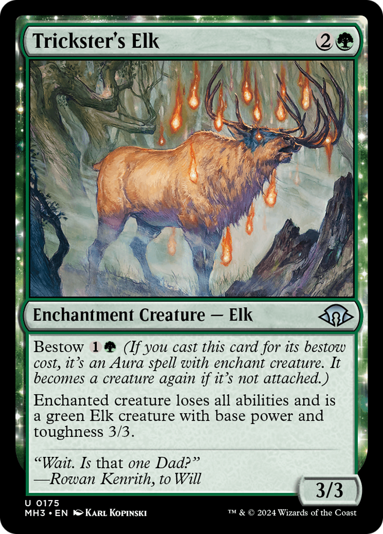 Trickster's Elk Card Image