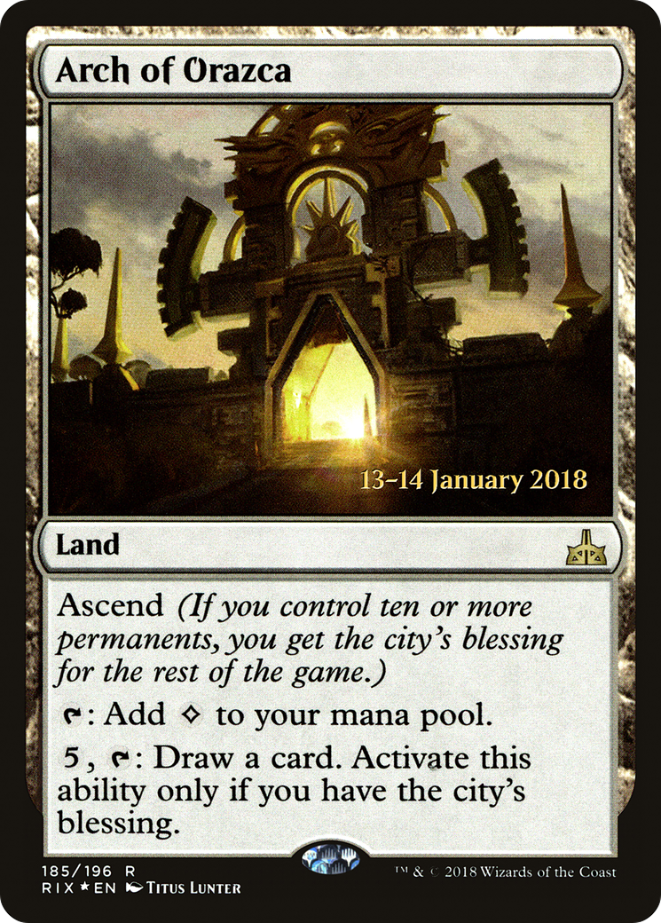 Arch of Orazca Card Image