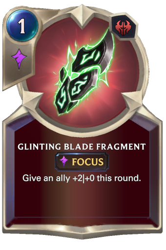 Glinting Blade Fragment Card Image