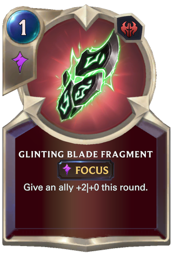 Glinting Blade Fragment Card Image