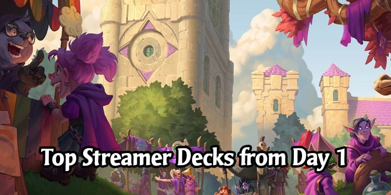Awesome Scholomance Academy Launch Decks from Hearthstone's Top Players and Streamers