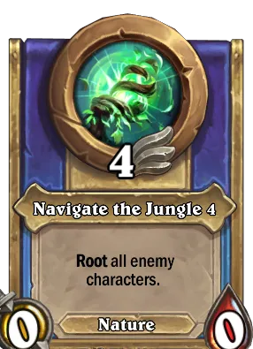 Navigate the Jungle 4 Card Image