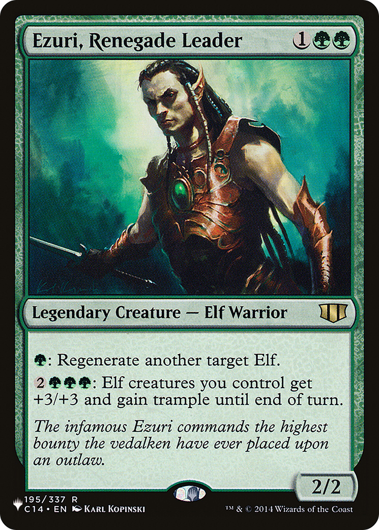 Ezuri, Renegade Leader Card Image