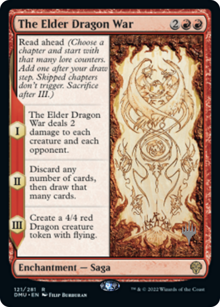The Elder Dragon War Card Image