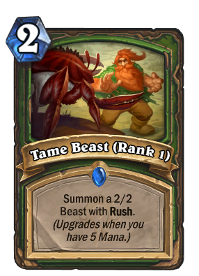Tame Beast (Rank 1) Card Image